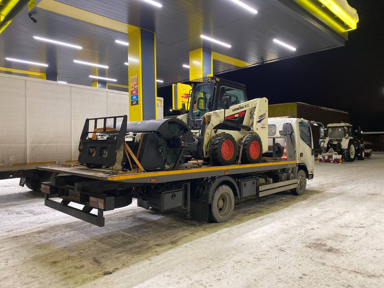 Перевозка Bobcat СПб-Мск компании Рольф