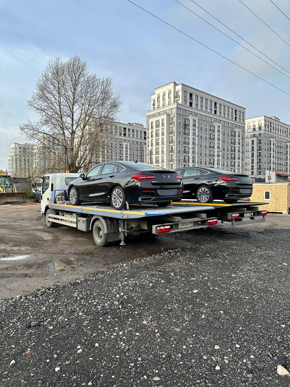 Выдача новых автомобилей лизинговой компании